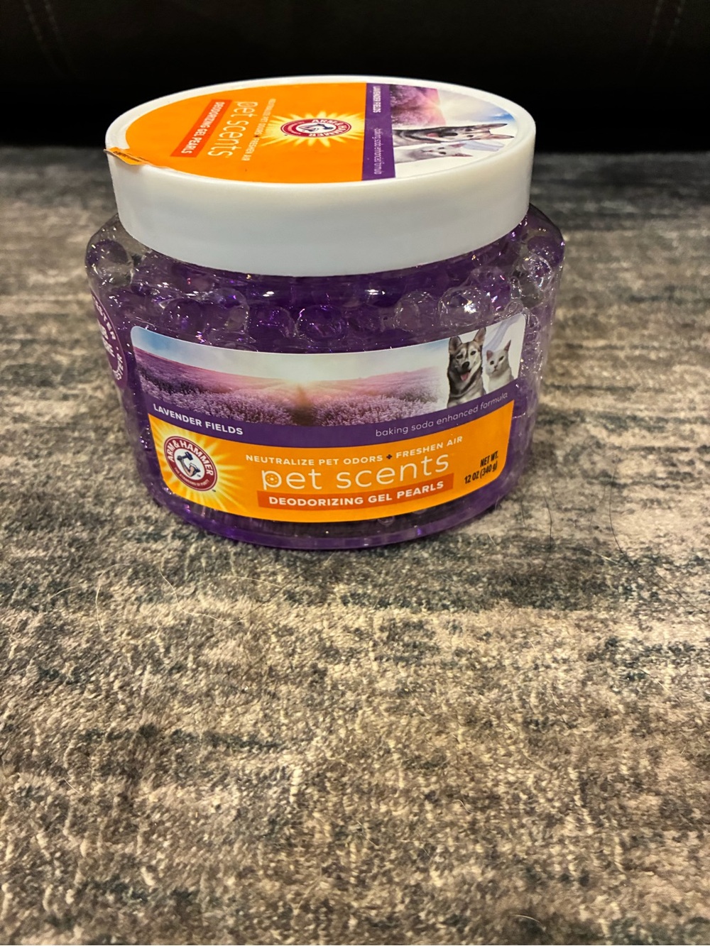 Pet Scents Lavender Deodorizing Gel Pearls - Purple